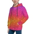 thumbnail image 2 of Easygdp Holiday Shiny Boys Hoodie Kids Sweatshirt Youth Pullover With Hood-Large, 2 of 6