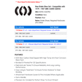 thumbnail image 2 of Rear Brake Shoe Set - Compatible with 1979 - 1987 GMC C6000 C6D042 1980 1981 1982 1983 1984 1985 1986, 2 of 2