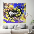 thumbnail image 3 of Splatoon Wall Tapestry Cartoon Poster Wall Hanging Tapestry for College Dorm Living Room Bedroom Decoration 60x51 Inch, 3 of 7