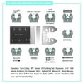 thumbnail image 5 of 100/108pcs Oscillating Multitool Accessories High Carbon Steel Mix Saw Blades Multi Tool Kits for Metal Wood and Plastic Cutting, 5 of 13