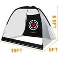 thumbnail image 2 of Galileo Home Golf Net Golf Training Aids Home Driving Range with Target and Carry Bag, 2 of 6