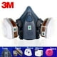 thumbnail image 3 of 3M-mascarilla de Gas para pulverización, máscara de seguridad química a prueba de polvo, respirador facial con filtro, 7502, 3 of 4