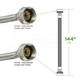 thumbnail image 4 of Stainless Steel Washing Machine Connector, Burst Proof Washing Machine Supply Line, 12 Ft (Pack Of 2), 4 of 5