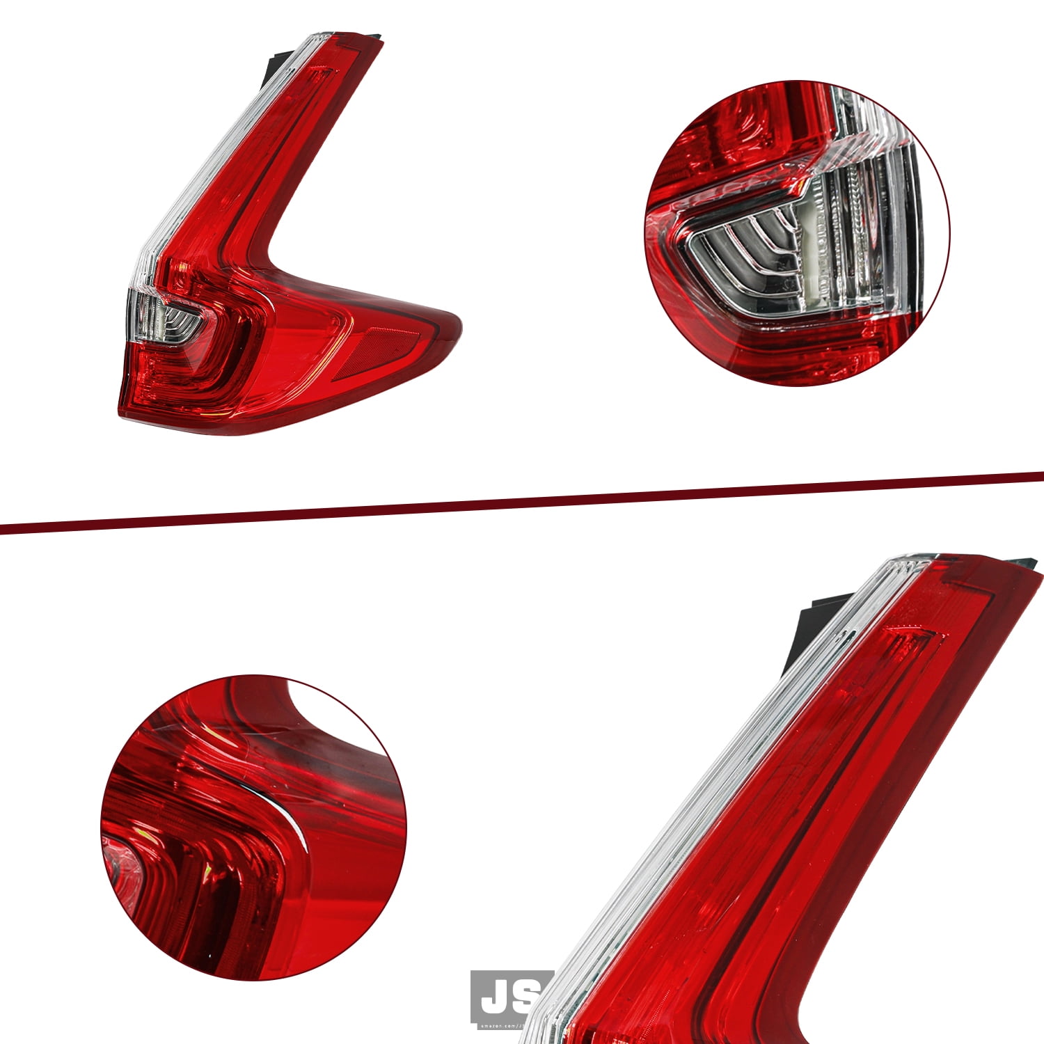 For 2017 2018 2019 Honda CRV Right Passenger Side OE Style Outer Tail Light