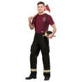 thumbnail image 2 of FUN Costumes Fire Captain Men Fancy-Dress Costume for Adults Plus Size 2X, 2 of 4