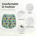 thumbnail image 6 of Xecao's Cute French Bulldog for a double-layer running short for women, perfect for gym, tennis, and more, featuring a convenient pocket., 6 of 9