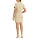 thumbnail image 3 of Conjuntos de traje INSPIRE CHIC para mujeres, atuendos de 2 piezas, blazers y faldas lápiz, traje M beige, 3 of 6