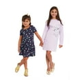 thumbnail image 6 of Wonder Nation Girls Gingerbread Dress, 2-Pack, Sizes 4-12, 6 of 11
