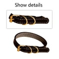 thumbnail image 2 of Luxury leather Dog collar - Handmade for medium sized breeds,, 2 of 4