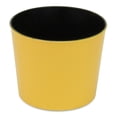 thumbnail image 3 of Cheungs PP-102Y 7 in. Round Tapered Recycled Plastic Planter, Yellow, 3 of 3