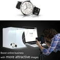 thumbnail image 2 of Mini Photo Studio Box  40cm Portable Folding Lighting Softbox with 70 LED Lights + 6 Backdrops for Product Display, 2 of 5
