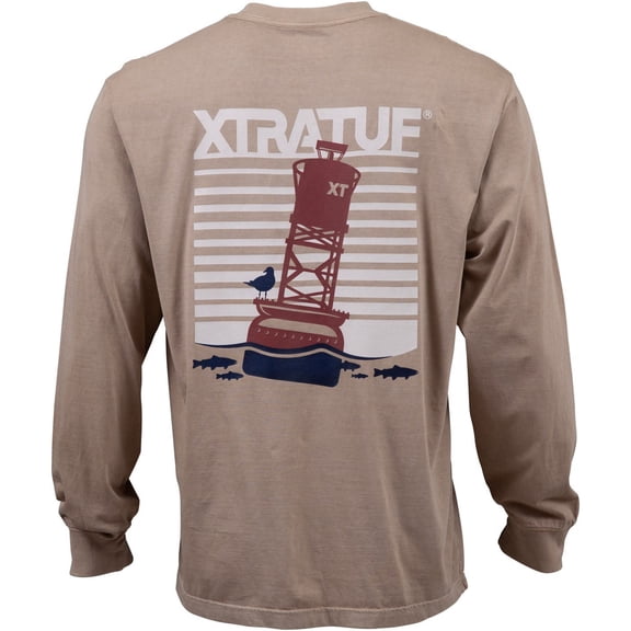 Men's Long Sleeve Tee, Silver Mink, Size X-Large(SLM)