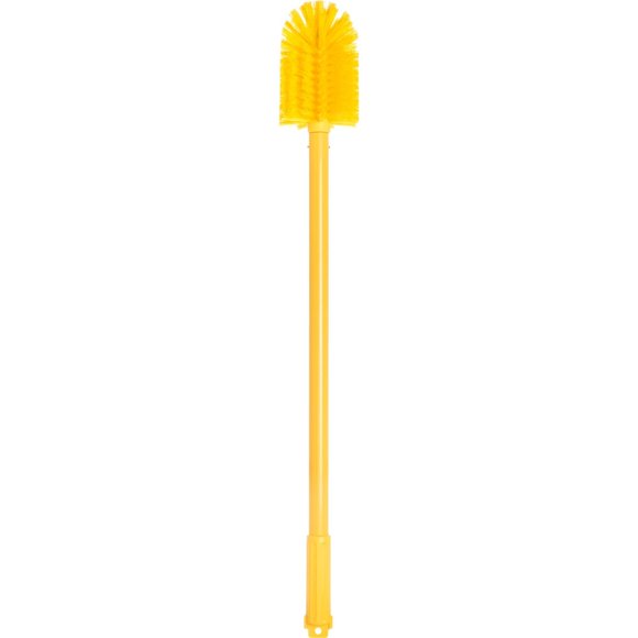 SPARTA Industrial Tank Brush Pipe Brush, Drain Brush with Handle for Commercial Kitchens, Polyester, 30 Inches, Yellow