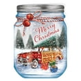 thumbnail image 2 of Merry Mason Jar Chrisas Card Set of 20, 2 of 4