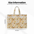 thumbnail image 3 of Pofeuu Groovy Hippie Flower Mushrooms Print Laptop Bag Carrying - Computer Bag Laptop Case Shoulder Slim Work Travel, 3 of 8