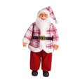 thumbnail image 2 of Kokiya Santa Claus Christmas Figurine 24" Collectible for Desk Indoor Outdoor Party Red White, 2 of 9