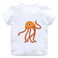 thumbnail image 3 of Camiseta de algodón con estampado de dibujos animados para niños, juego popular, Garten of Banban, ropa divertida y bonita para niñas, camiseta informal de verano para bebés y niños, mangas cortas, 3 of 5