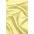 thumbnail image 4 of Gorgeous Home Linen 3pc Kitchen Window Curtain Set Foam Lined Rod Pocket Faux Silk 2 Tiers 1 valance Solid Color Yellow, 4 of 5