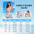 thumbnail image 5 of Traje de baño Zando Tankini de talla grande azul marino 16-18, 5 of 5
