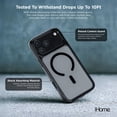 thumbnail image 5 of iHome Magnetic Velo Phone Case for iPhone 17 Pro Max- Black, 5 of 8