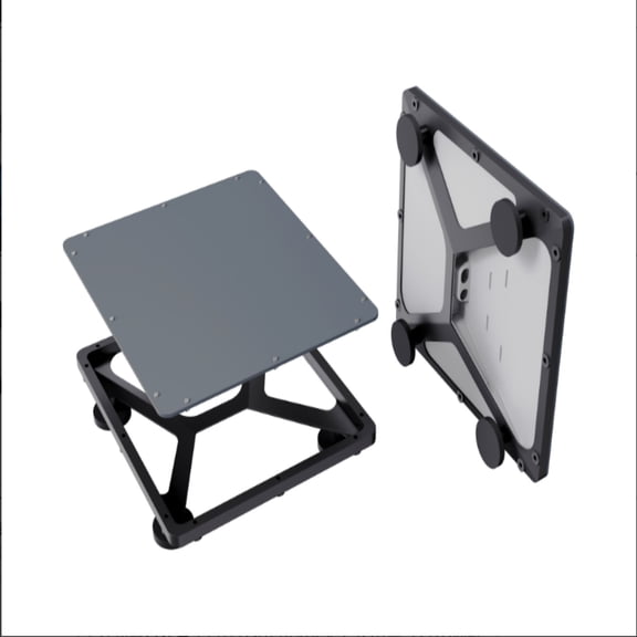 Magnetic Roof Mount for Starlink Mini – 100 lbs Strong Full-Cover Aluminum Alloy Bracket for Car, Camper Van, RV, and Boat Use, Weatherproof No-Drill Installation