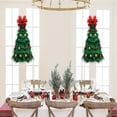 thumbnail image 3 of Guirnalda De Navidad Hecha A Mano, Corona De Árbol De Navidad, Adorno De Casa De Campo, Coronas, Decoraciones Para La Ventana De La Puerta Delantera Del Hogar Moyic HA038561-00, 3 of 6