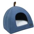 thumbnail image 1 of Cama de Gato Plegable de Gato Casa de Gato Casa de Carpa de Mascotas de Interior Con Teta de Gris, Talla S, 1 of 7