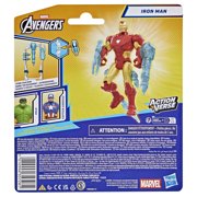 Marvel Avengers ActionVerse Iron Man Action Figure & Accessories, 4.5-Inch (11.4 cm) Super Hero Toys & Figures for Kids, Ages 4+
