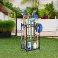 thumbnail image 3 of Estante móvil resistente para herramientas de jardín, versátil para guardar accesorios y equipos de jardinería. Patas ajustables. Medidas: 42 x 30 x, 3 of 7