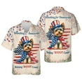 thumbnail image 3 of Democratic Yorkshire Terrier Making Woof Count Election 2024 Hawaiian Shirt Breathable Summer Unisex Merch Yorkie Dog Lover Gifts - 01001, 3 of 6