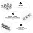 thumbnail image 4 of SOPOTUTU 10Pack Metal Camera Thread Adapter For Videography, 4 of 6
