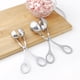 thumbnail image 4 of pinzas para hacer bolas de carne de acero inoxidable, herramientas de cocina, 2 unidades, 4 of 5