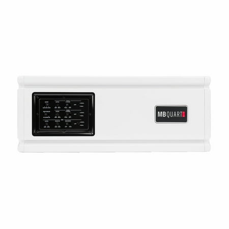 MB Quart - Nautic 1000W Class AB/D Multichannel Amplifier with Variable Crossovers - White