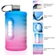 thumbnail image 3 of Botella de agua Irfora Botella de agua de motivación 2.2L / 3.78L con marcador de tiempo Camping al aire libre Senderismo Mochila Fitness Entrenamiento Botella deportiva Irfora Botella de agua, 3 of 7