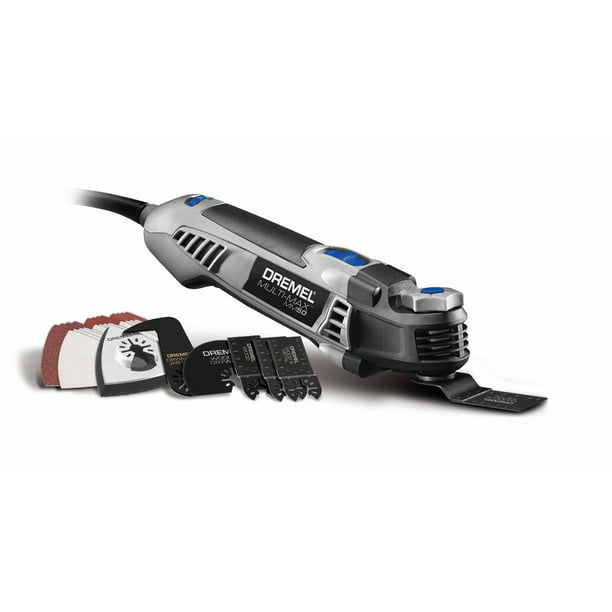 Dremel MM50-01 5-Amp Variable Speed Multi-Max Corded Oscillating Tool Kit with 30 Accessories and Storage Bag, For Drywall, Nails, Removing Grout, and Sanding - Walmart.com