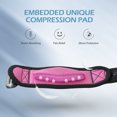 thumbnail image 4 of AGPTEK Elbow Brace, Adjustable Support Strap with Compression Pad, Effective Pain Relief for Elbow Tendonitis, Pink, 4 of 8