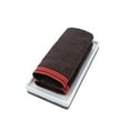 thumbnail image 3 of Chocolate Guest Towels With Red Lines, Set of 2, 3 of 5