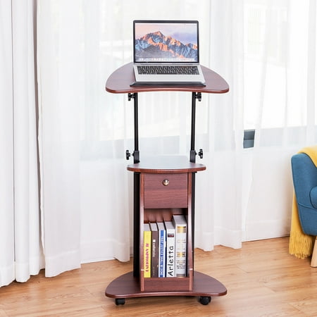 32 To 46 Height Adjustable Tilt Top Desk Table Notebook Computer