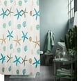 thumbnail image 3 of Shower Curtain for Bathroom - Water- Polyester Fabric with Dry and Wet Separation Durable Polyester Curtain for Privacy and Quick Drying Easy to Install and Maintain Modern Pattern, 3 of 7