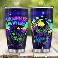 thumbnail image 2 of Vaso para beber Jekeno Gaming, 591 ml, acero inoxidable, 2 of 6