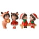 thumbnail image 1 of 2 pares en miniatura de la pareja de Navidad figuras de dibujos animados figura estatuas románticas, 1 of 5