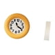 thumbnail image 5 of Pantalla de reloj de madera contemporánea y silenciosa para sala de estar acogedora, cocina, dormitorio, comedor, lámpara de pie, analógica, redonda,, 5 of 8