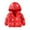 1Red28, variant on XAOFW Girls Outerwear Coats Jacket Winter Fuzzy Plush Trench Print Pattern Windproof Thickened Warm Thermal Rain Cold Weather Long Sleeve Hood Stylish Roomy Leisure Outdoor Activities Hoodies