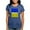 Heather Blue, variant on - Ukraine T Shirt - Womens Tri-blend T-Shirt