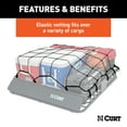 thumbnail image 5 of Curt Manufacturing Cur18200 Roof Rack (18115) Cargo Net, 5 of 5