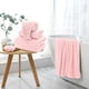 thumbnail image 2 of Juego de 3 toallas de baño extragrandes, gorro de ducha, sábanas extragrandes, toallas de baño súper suaves y absorbentes, toallas de microfibra para ducha seca, para hotel, baño y gimnasio., 2 of 4