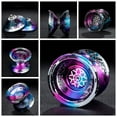 thumbnail image 5 of Mode 10 Roulements à Billes Métal Yoyo Haute Vitesse Non Réactifs Jouets Yo Yo Professionnels Alliage Aluminium Bille Yoyo 1A/3/5A, 5 of 5