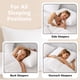 thumbnail image 4 of pstuiky Núcleo de almohada de hotel con relleno de plumón blanco desmontable y buena elasticidad, 4 of 6