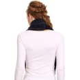 thumbnail image 2 of Sabby Long Thin Faux Fur Pearl Embellishment Warm Soft Infinity Scarf, 2 of 5