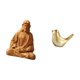 thumbnail image 5 of Estatua Del Sagrado Corazón De Jesús Y Pájaros Dorados, Figura Moderna De Decoración Del Hogar, Coleccionable Para Oficina, Dormitorio, Sala De Estar, Repisa, Regalo De Inauguración De La, 5 of 8